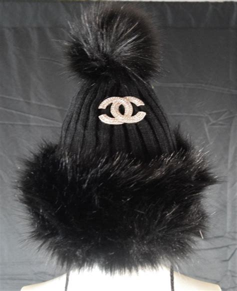 chanel fur hat